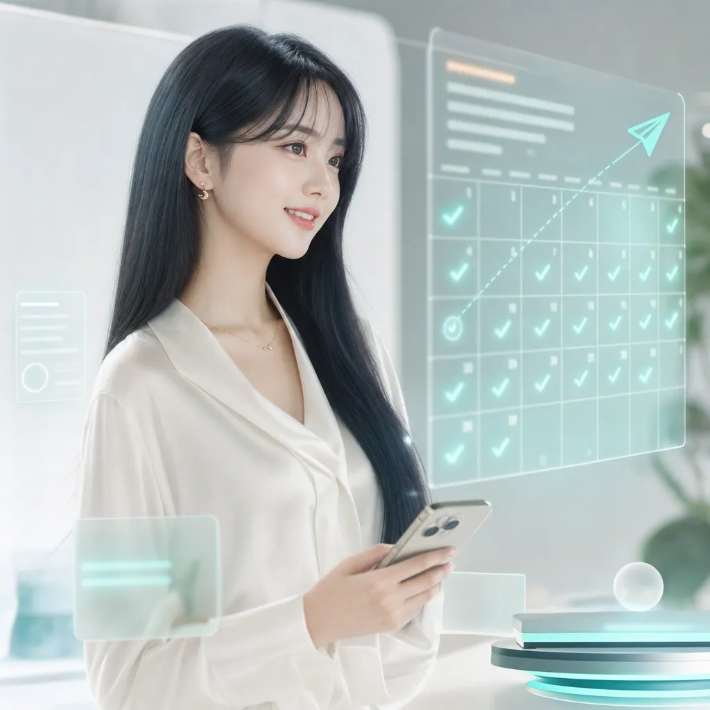 虛擬代言人 Luna 示範自動排程與發布貼文