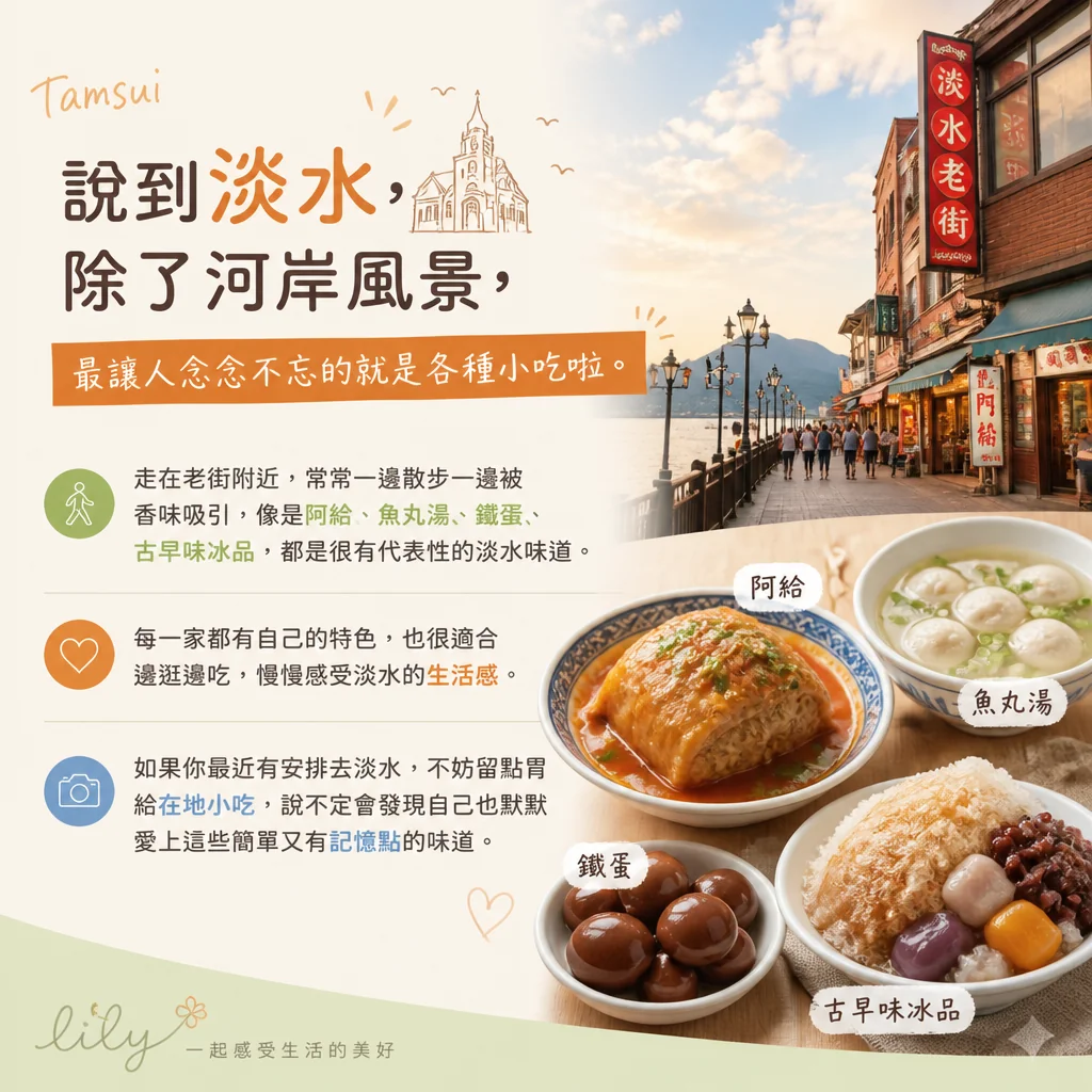 淡水小吃圖卡